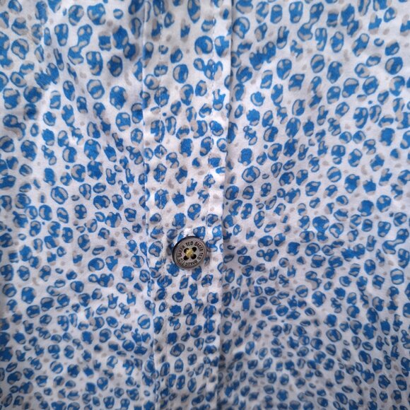 Ted Baker Short Sleeve Cotton Button Down Shirt - Picture 3 of 11